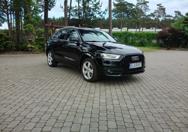 Audi Q3 cena 57900 przebieg: 137500, rok produkcji 2015 z Lubliniec małe 742
